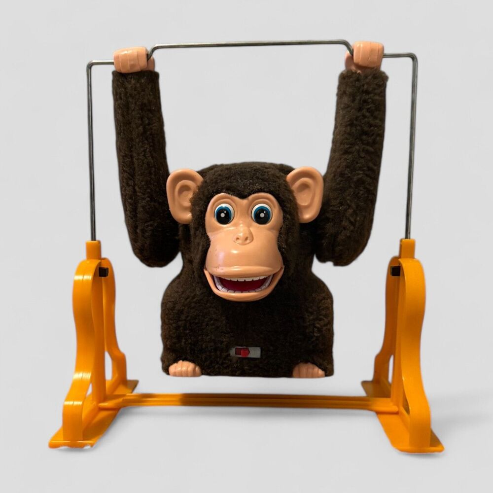 Vintage Happy Naughty Chimp by Daishin Original Box Included 60s Made in Japan - Picture 2 of 9
